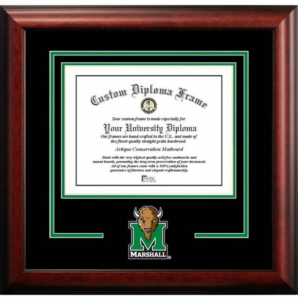 Campus Images WV999SG Marshall Thundering Herd Spirit Graduate Diploma Frame 8.5 x 11 Campus Images WV999SG Marshall Thundering Herd Spirit Graduate Diploma Frame 8.5 x 11